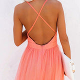 La Scintilla | Maxi Dress Luce Corallo