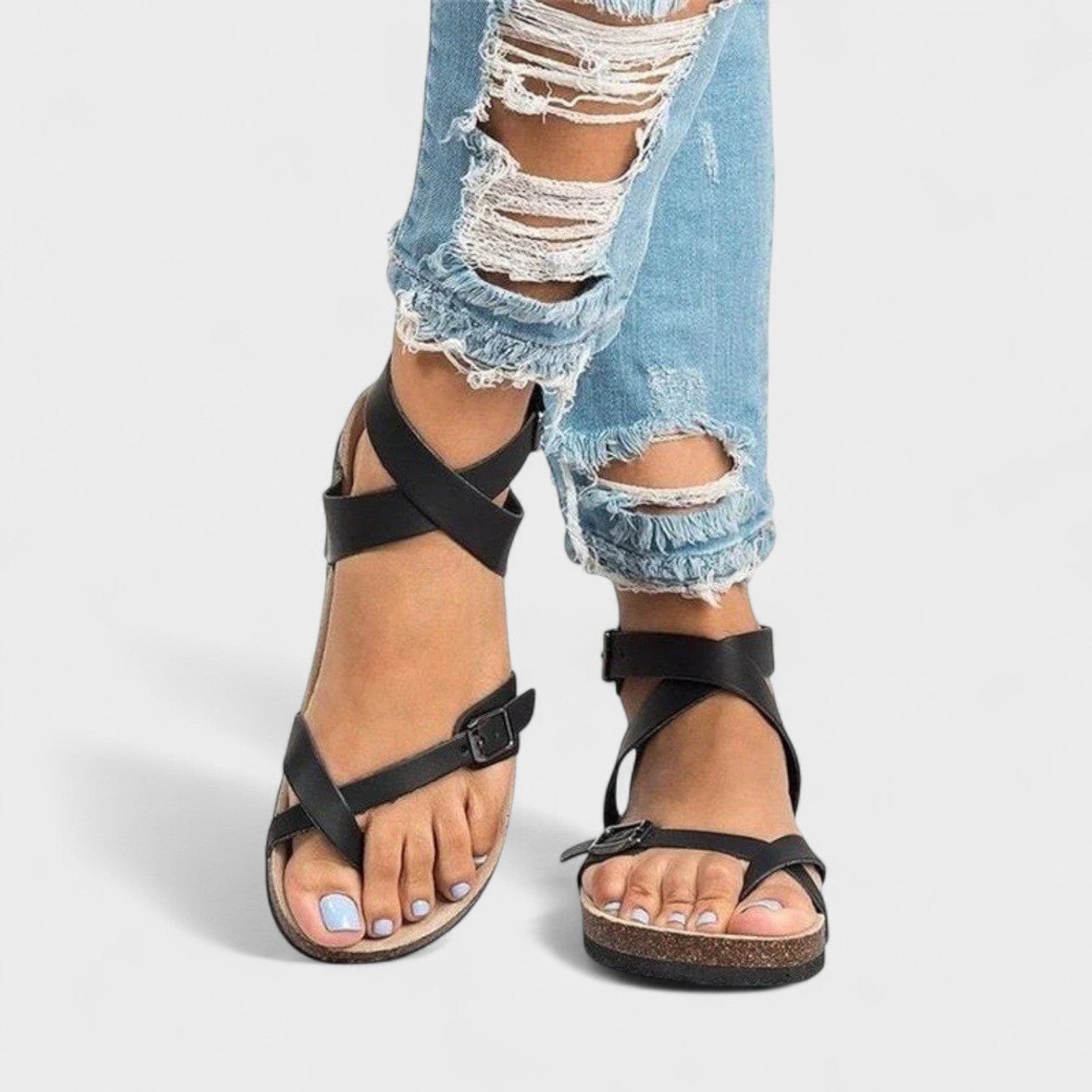 Radmila – Leather Sandals - nadiazagreb