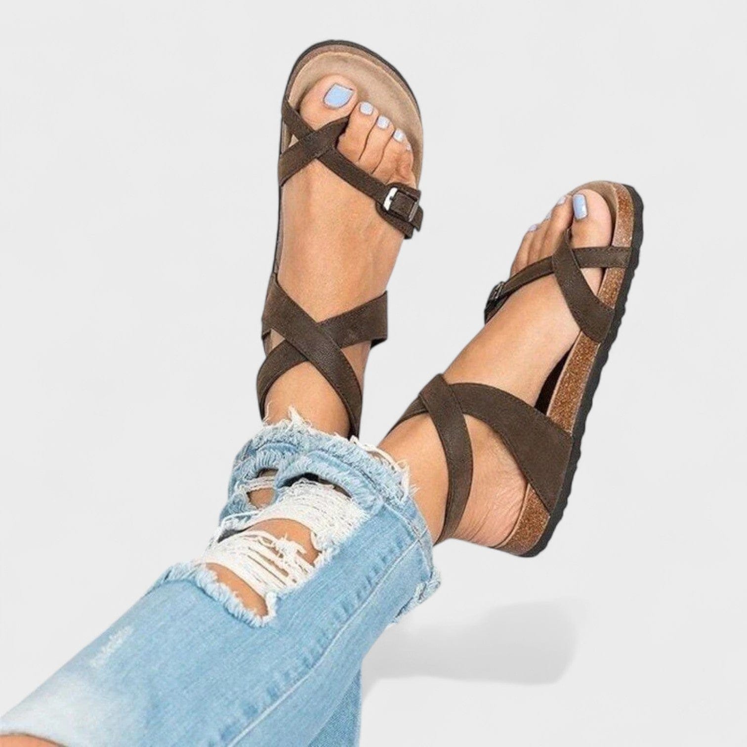 Radmila – Leather Sandals - nadiazagreb