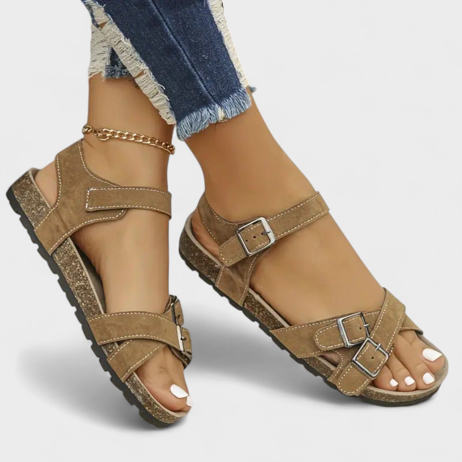 Radmila – Leather Sandals - nadiazagreb