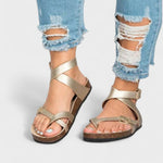 Radmila – Leather Sandals - nadiazagreb