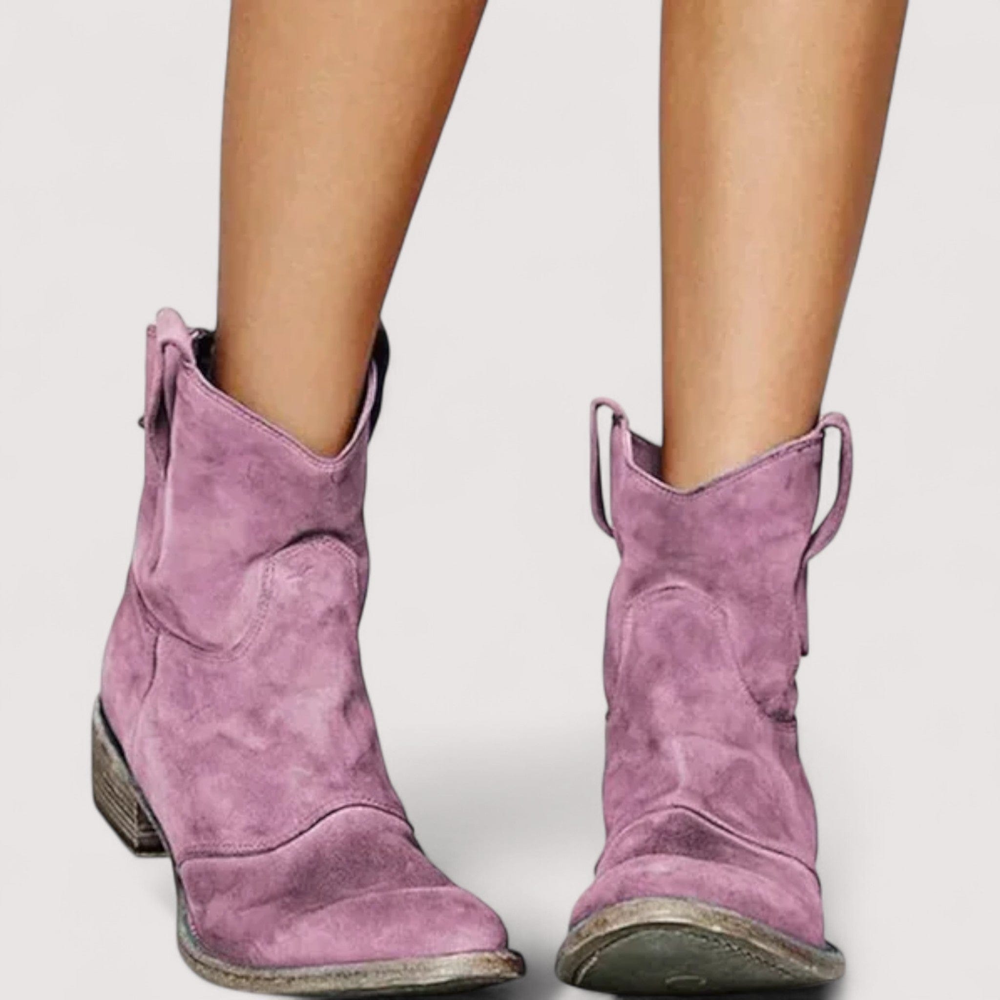Regula™ | Retro Cowboy Ankle Boots - nadiazagreb