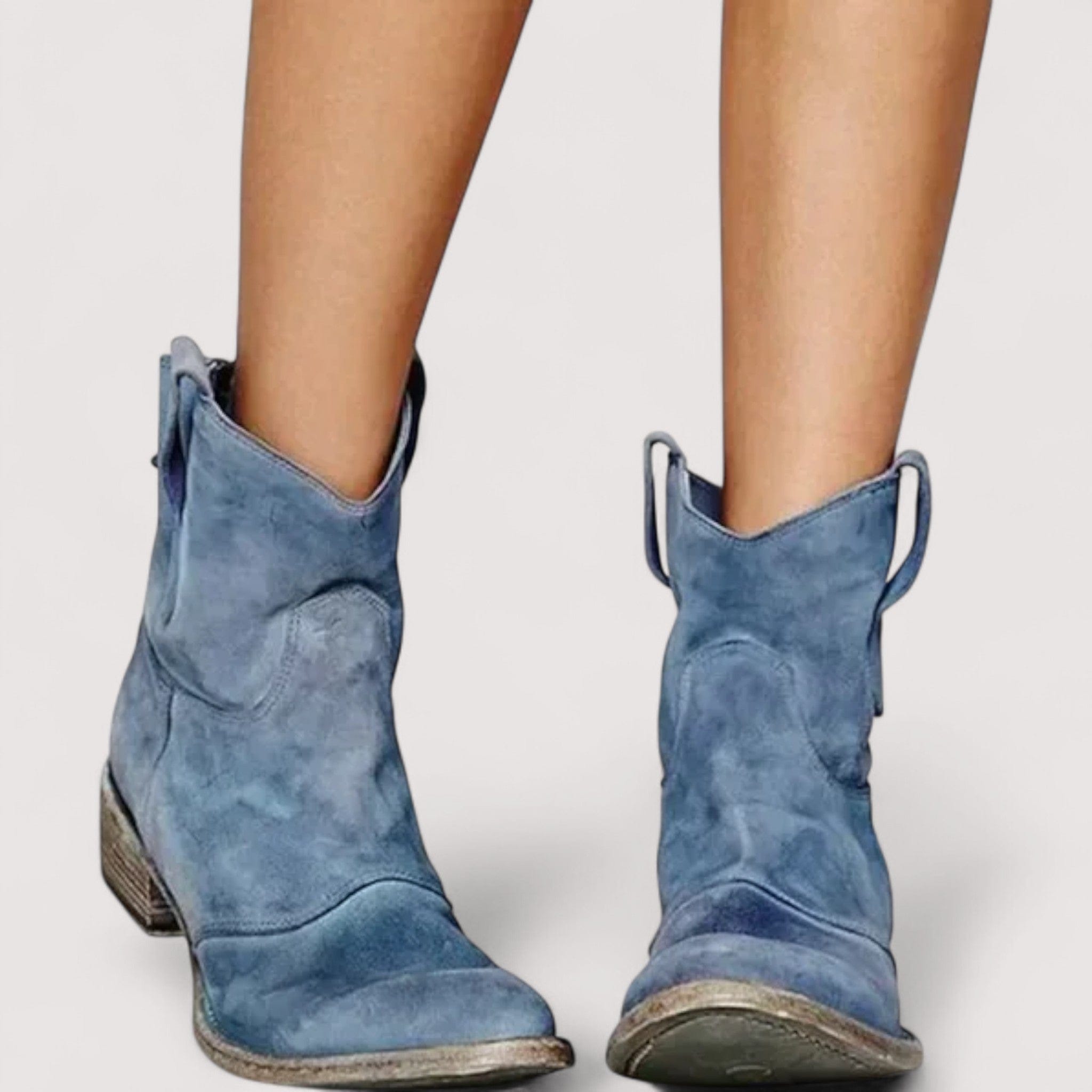 Regula™ | Retro Cowboy Ankle Boots - nadiazagreb