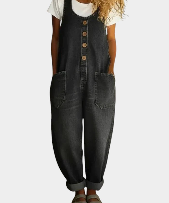 Lora™ - Latzhose u vintage stilu