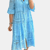 Cherylann™ | Floral Midi Dress