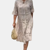 Cherylann™ | Floral Midi Dress