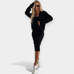 Set Midi Haljine s Bomber Jaknom - nadiazagreb