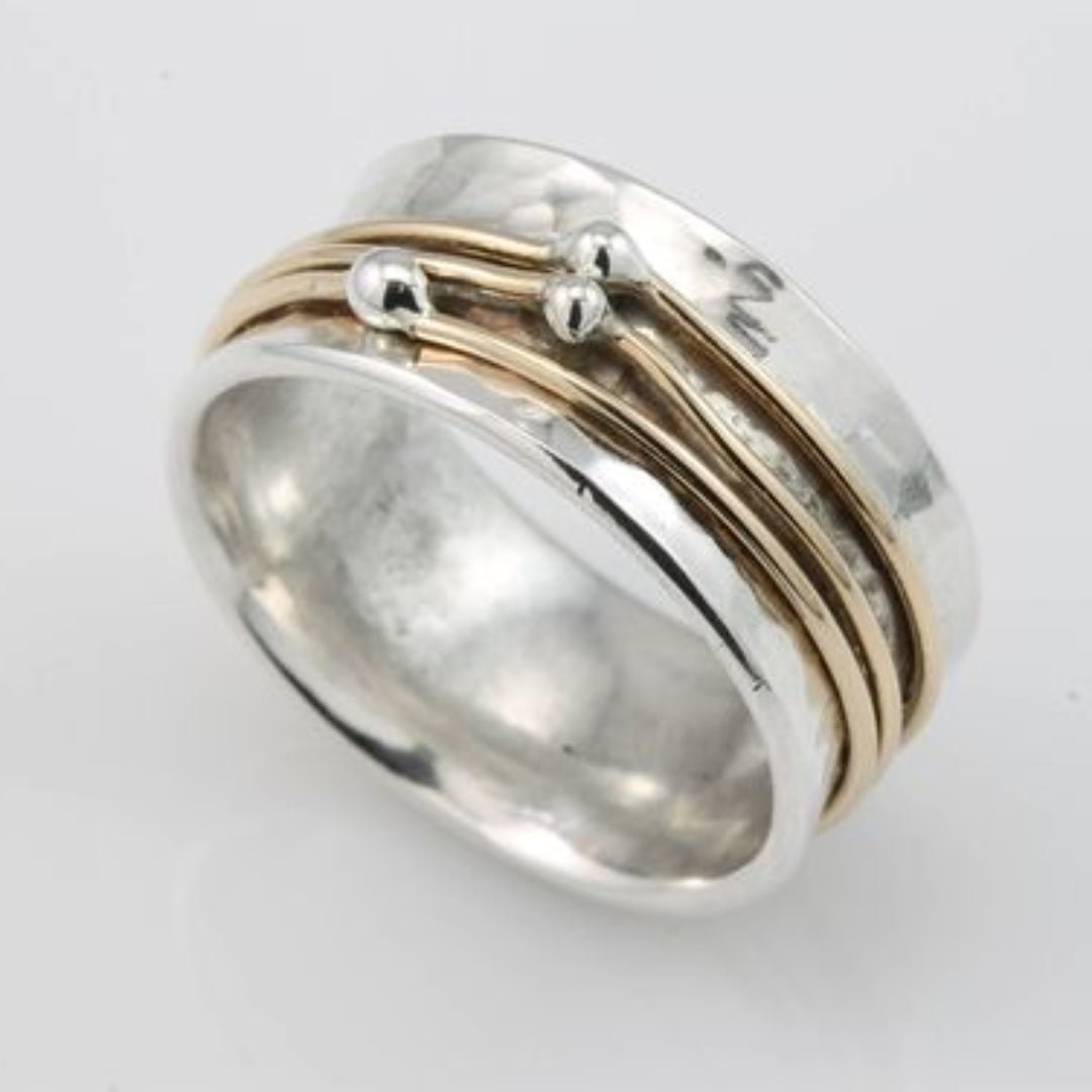 Shine – Vintage Gold - Plated Silver Ring - nadiazagreb