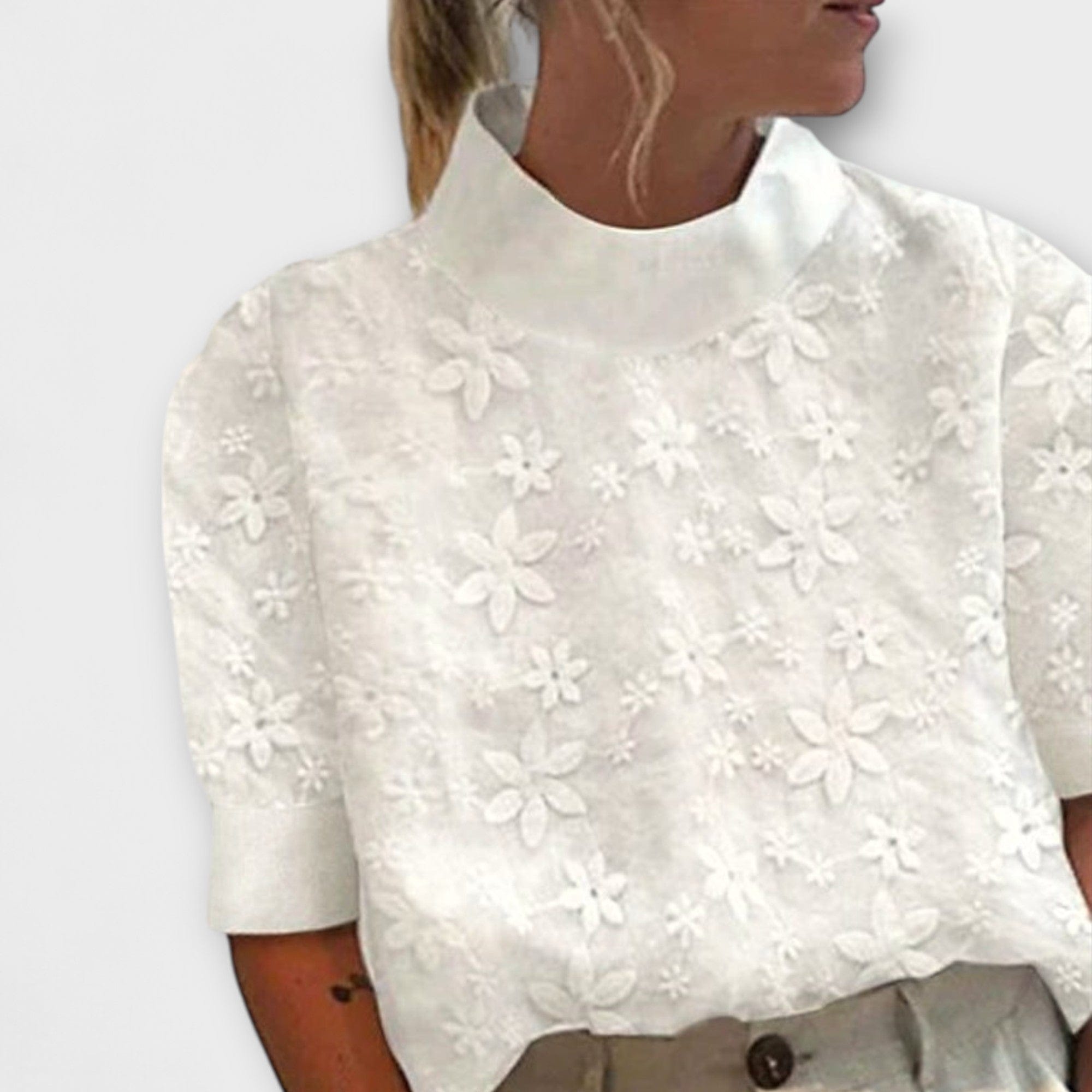 Silvana™ | S Plain Stand - Up Collar - nadiazagreb