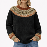Susanne™ | Klasični vintage pleten sweater - nadiazagreb