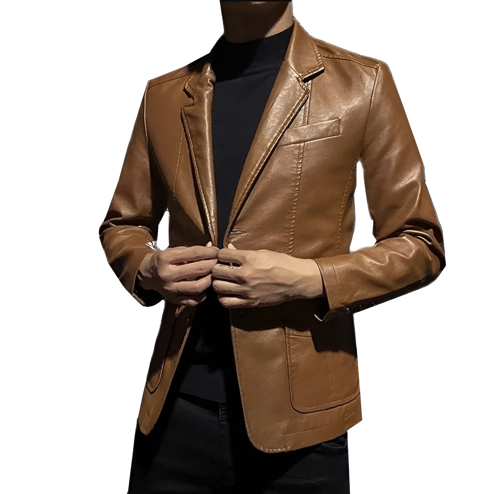 Thierry™ | Elegantna kožna jakna za poslovne prilike - nadiazagreb