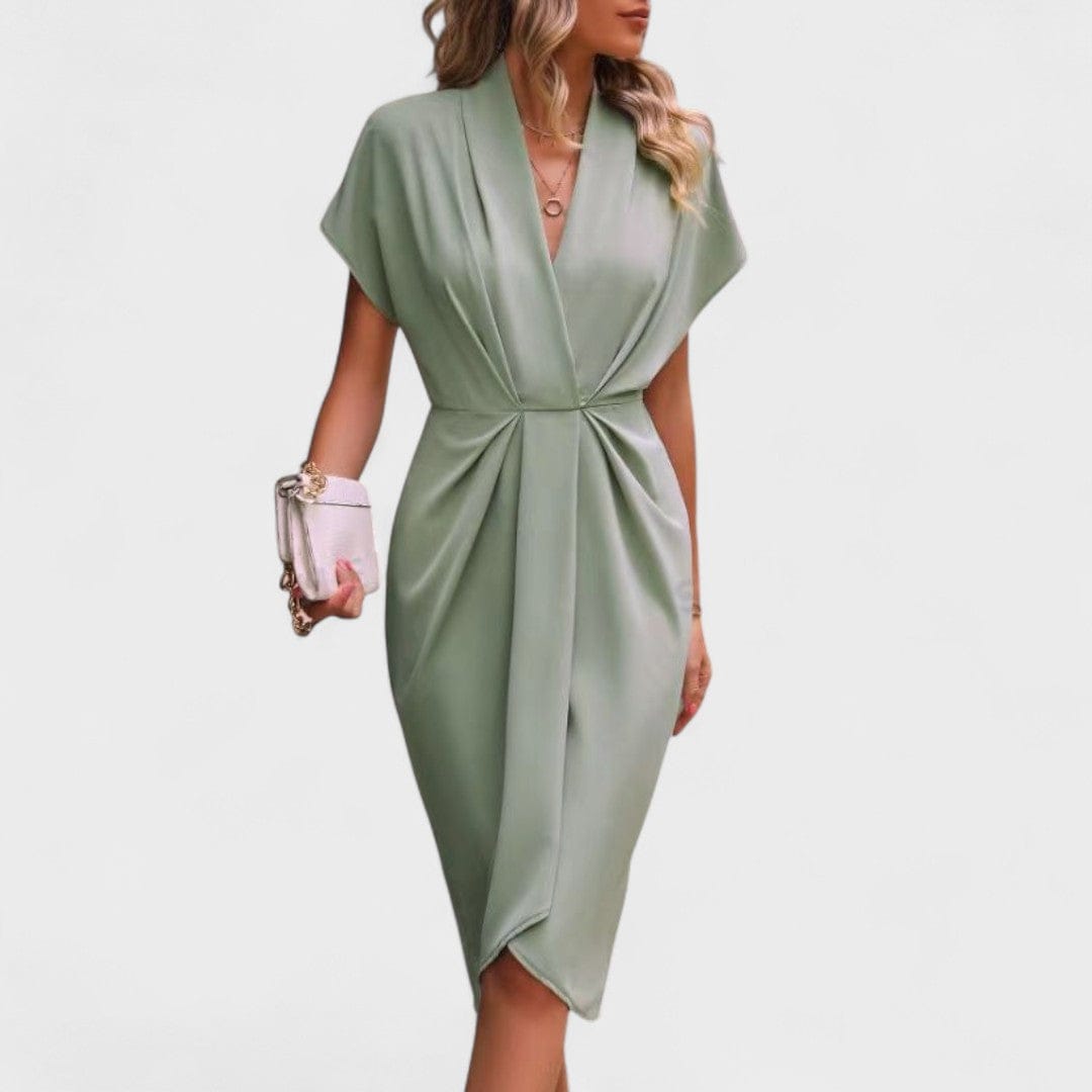 Tihana - Elegant Midi Dress - nadiazagreb