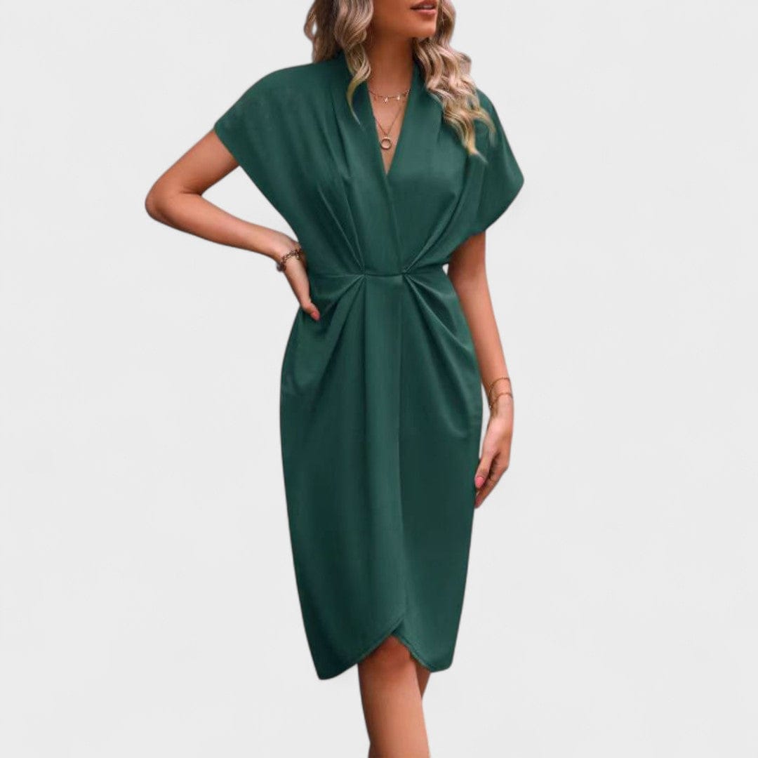 Tihana - Elegant Midi Dress - nadiazagreb