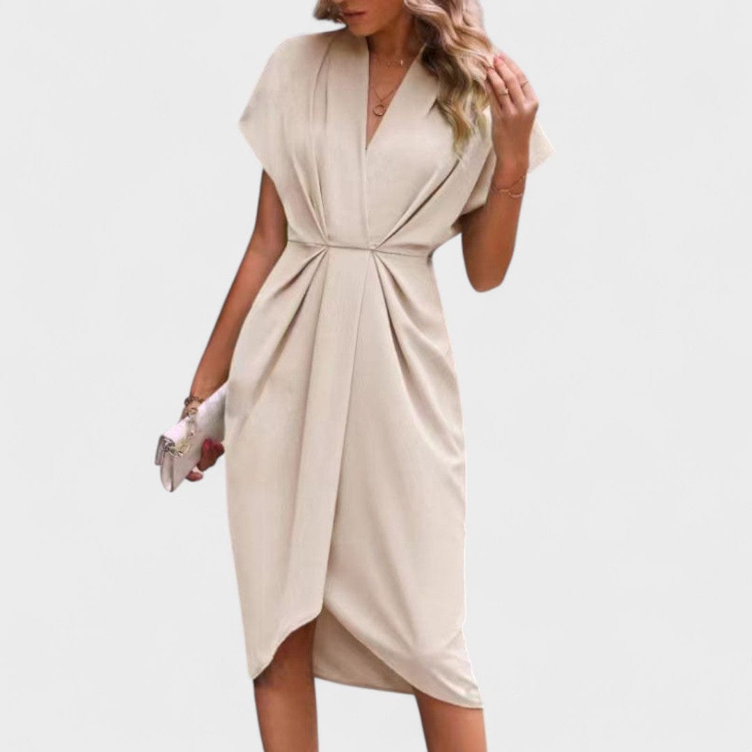 Tihana - Elegant Midi Dress - nadiazagreb