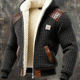Tin | Textured Jacket with Embossed Leather - nadiazagreb