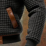 Tin | Textured Jacket with Embossed Leather - nadiazagreb