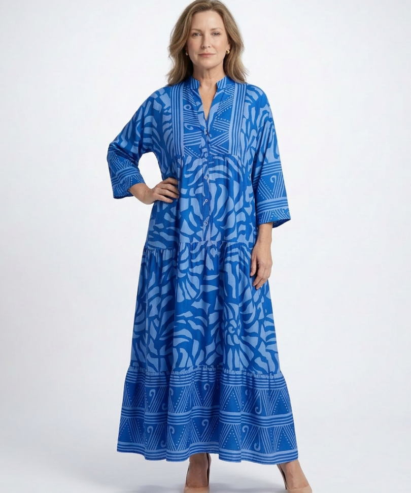 Marielle | Midi Haljina s Dugmadi