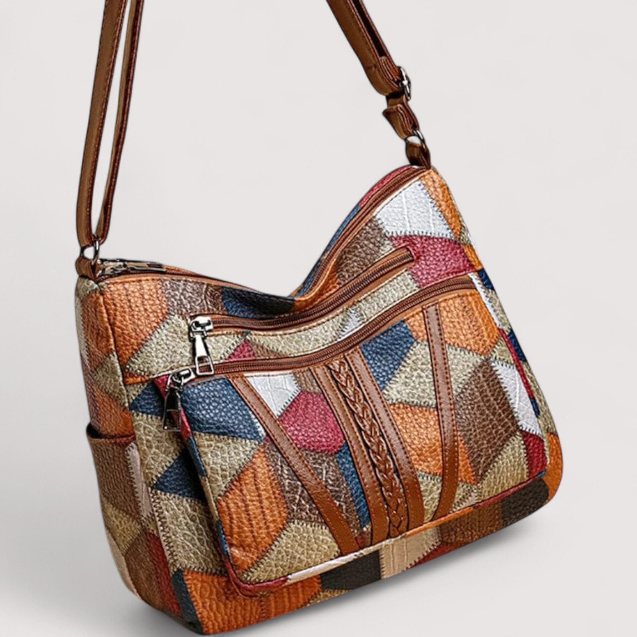Zara™ | Mozaik Leather Bag - nadiazagreb